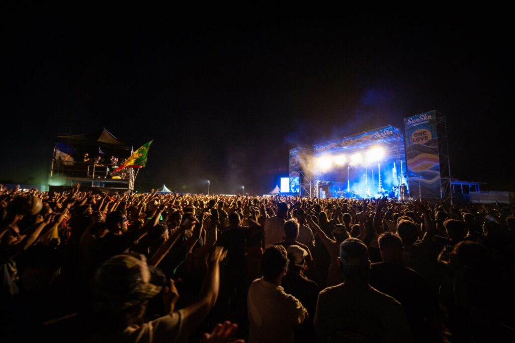Festival Reggae SunSka proche des gites de Gayan dans le Médoc