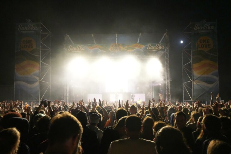 Festival Reggae SunSka proche des gites de Gayan dans le Médoc